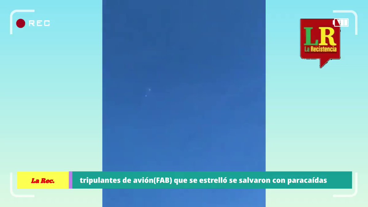 Bolivia: A K8 plane of the Bolivian Air Force (FAB), fell on Wednesday on a house in the city of Sacaba, in the department of Cochabamba (center), leaving at least one dead and one wounded